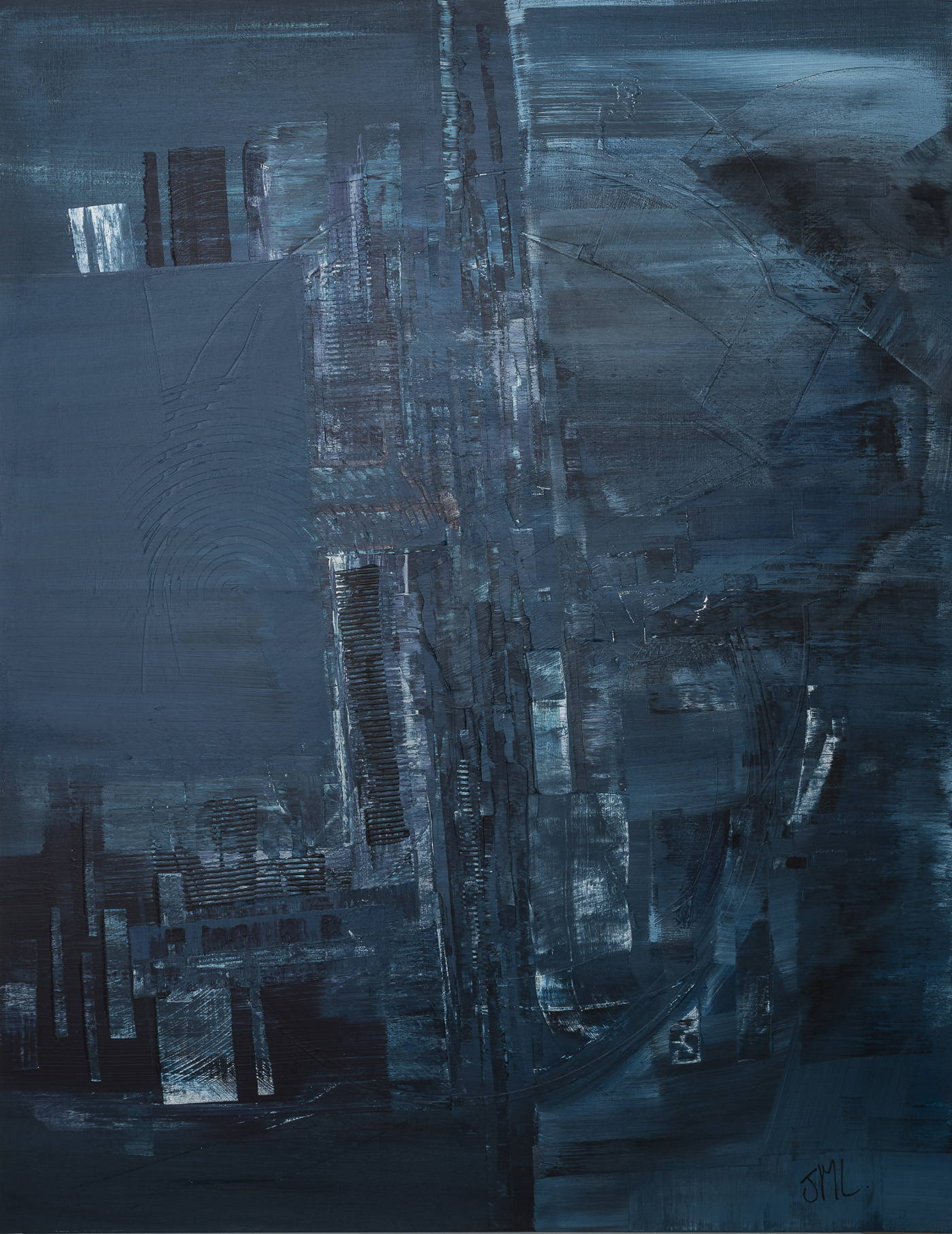 YS, peinture abstraite, Acrylique sur toile de lin, 146 x 114 cm, 2024, Jean Marc Larhantec