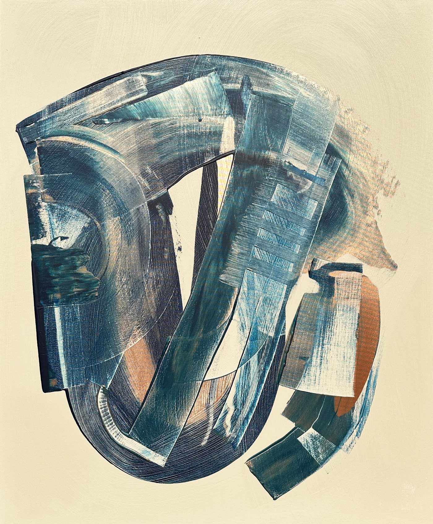 Reload, peinture abstraite, Acrylique sur toile de lin, 120 x 100 cm, 2022, Jean Marc Larhantec